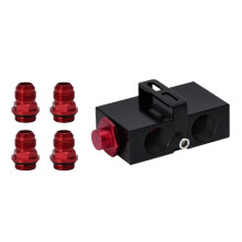 Car Oil Cooler Thermostat Oil Filter Plate with AN10 Connector Adapter Car Accessories