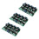 3X 3A 4 Channels Multiple Switching Power Supply Module 3.3V 5V 12V ADJ Adjustable Output   Buck Converter Board 1