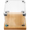 Clear Wooden Acrylic Display Box for Figurines Model Protection 10