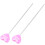2Pcs Stainless Steel Cake Tester Needle For Baking With Heart Pattern 4