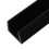 2Pcs Easy Install Black Plastic Groove for Baby Gate Reinforcement 7