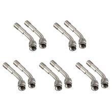 10Pcs Tyre Valve Extension Adaptor Motorcycle Car Tire Stem Extender 135 Degree
