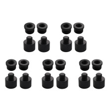 20 Stuks Mic Draad Adapter 5/8 Vrouwelijk Naar 3/8 en 3/8 Vrouwelijk Naar 5/8 Schroef Adapter Draad voor Mic Stand Mount