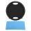 Abdominal Wheel Board 150kg Capacity 30.7oz Black 2