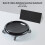 Abdominal Wheel Board 4 Rollers 150kg Load Swivel Black 8