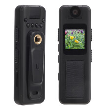 1080P Body Cam 180 Rotatable Lens Infrared Night Vision 256GB Storage
