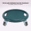 Dark Green Abdominal Wheel Board 4 Rollers 150kg Capacity 6