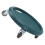 Dark Green Abdominal Wheel Board 4 Rollers 150kg Capacity 8