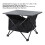 Aluminium Folding Camp Table 41x35x30 cm Silver 2
