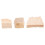 3St Bogenplug Instrumentaccessoires Beige Voor 6