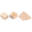 3St Bogenplug Instrumentaccessoires Beige Voor 7