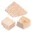 3St Bogenplug Instrumentaccessoires Beige Voor 9