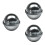 6 Pcs Chocolate Mold Soap Making Molds Bath Silicone Cake Semicircle 6