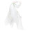 White Beach Flower Wedding Veil Bridal Head Ornaments 4