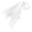 White Beach Flower Wedding Veil Bridal Head Ornaments 6
