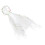 White Beach Flower Wedding Veil Bridal Head Ornaments 7