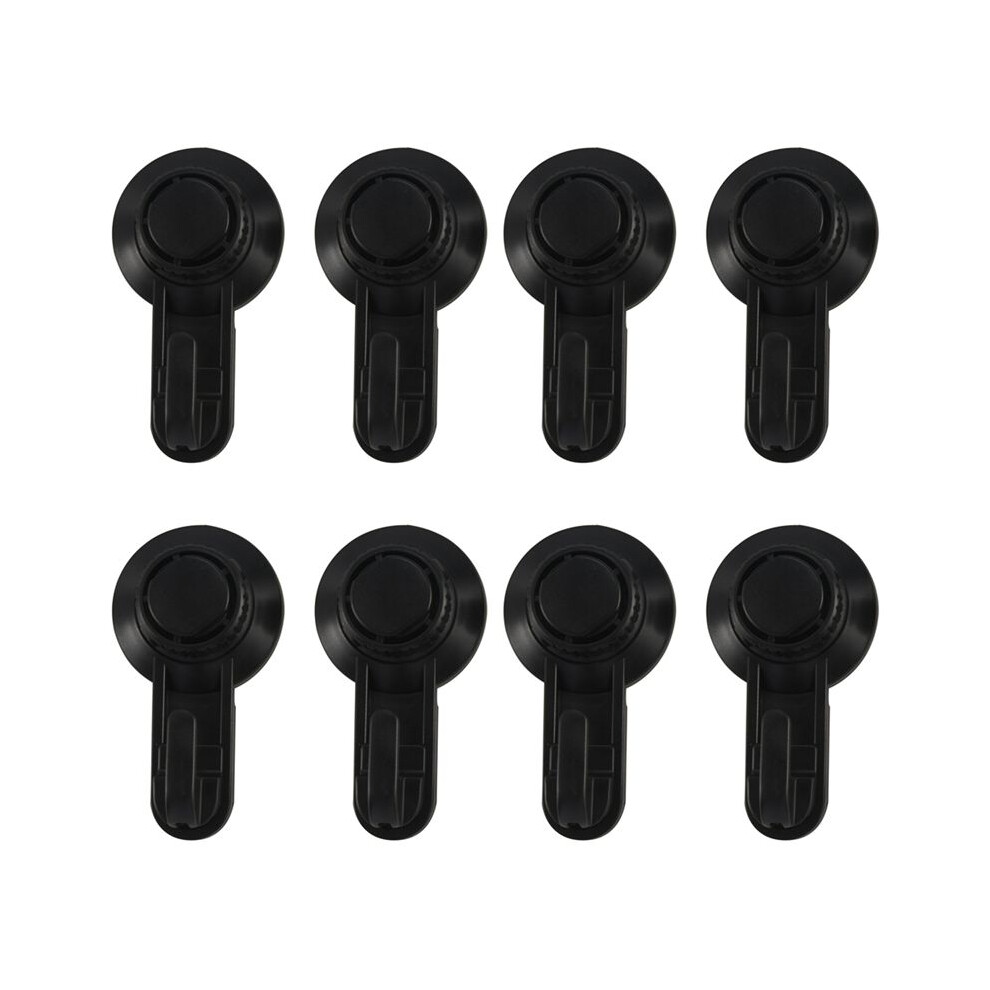 8 Pcs Suction Cup Hooks Powerful Suction Cup Bathroom Hooks,Vacuum Wall Hooks For Towel,Waterproof Shower Hooks 4712661742132
