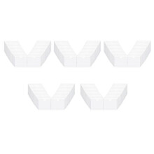 180Pcs Self-Adhesive Label Card Holder Index Pockets Holder 6X8.5cm Clear Plastic Card Holder Adhesive Label Holder