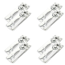 8 Paquetes de Conector de Sofá Seccional, Conector de Muebles de Sofá Seccional de Metal Conectores Seccionales para Sofá Deslizante