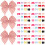 500Pièces Mini Rubans Pour Couture Polyester Décorations Colorées DIY 1