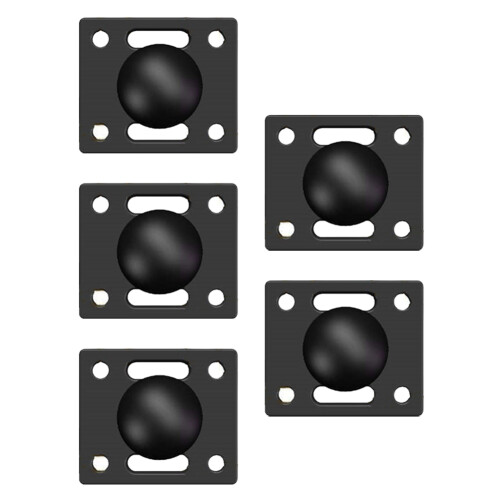 1-Inch 25mm   Base with Square  Plate Bracket, Industrial Control Screen Bracket Double Socket Arm