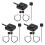 12 Pcs Momentary  Momentary Push Button  Off  12V 24V Surface Mount  Button 1