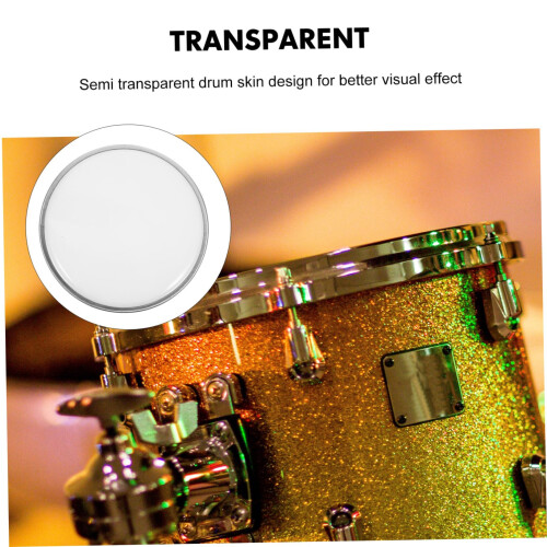 2Ply Drum Head, Durable Double Layer, Easy Install, Jazz Drum Set Replacement 2