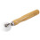 White Wooden Handle Seam Roller Wall Construction Tool PU Wheel 1