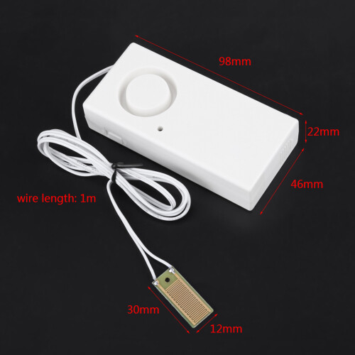 120dB Wasserleckalarm-Sensor 30x12mm Wassererkennungssystem 2