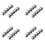 40 PCS 9.7mm x 7mm 2 Pin MIC Capsule Electret Condenser Miniphone 1