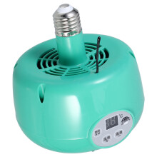1 Pièce Lampe Chauffante Pour Poulets Avec Ventilateur Et Lumière Verte