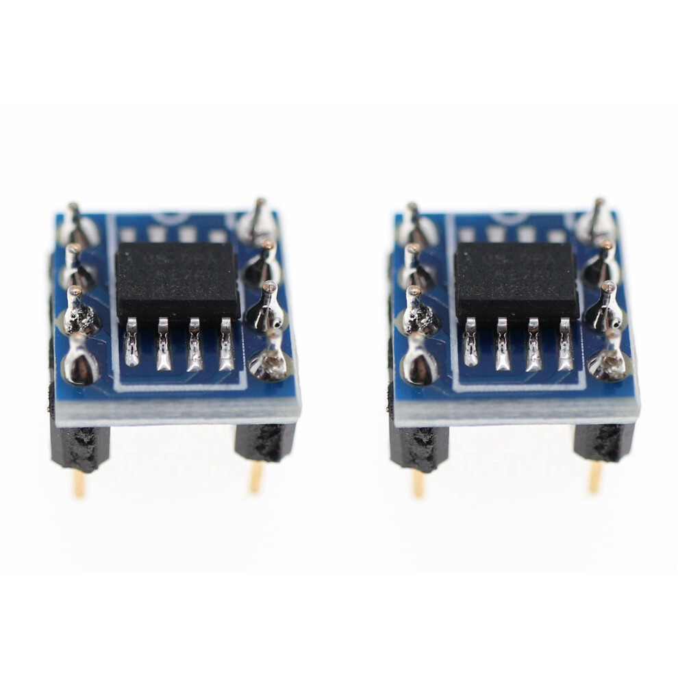 2Piece Opa627 X2 Turn To Dual Op Amp Opa627 Single Op Amp To Dual Op Amp Module Smd To Dip 4712474975345