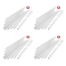 4 Satz Ein Kabel Kanal Kabel Concealer - cmc-03 Kabel Abdeckungs Wand Kabel Management System - 125 Zoll