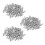 450Pcs Cable End Brake Cable Cap, Aluminum Mountain Bicycle Brake Cable Cap End Tips Crimp 1