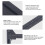 0-280mm Aluminum T Ruler, 0.02mm Reading, Silver 4