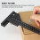 0-280mm Aluminum T Ruler, 0.02mm Reading, Silver 5