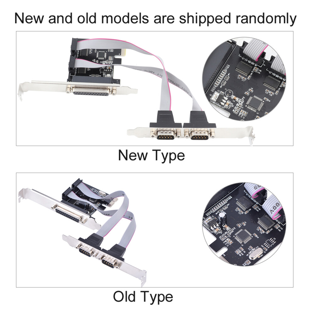 Pci Express Serial & Parallel Port Adapter 7790334330487