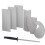 Woodworking Card Scraper Set Hardened Cabinet Scraper Card Scraping Rectangle Knife Smooth Wood Deburring Carpentry Tool 1