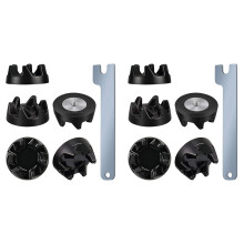 12 Packs 9704230 Blender Coupler Blender Coupling Replacment Parts with 2 Wrench Compatible for WP9704230VP