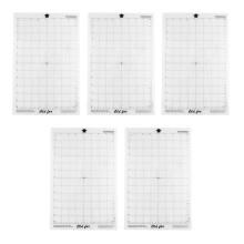 15Pcs Replacement Cutting Mat Adhesive Mat with Measuring Grid 8 By 12-Inch for Silhouette Cameo Explore Plotter