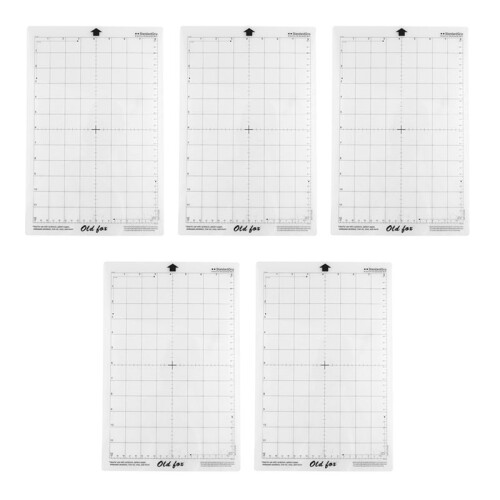 15Pcs Replacement Cutting Mat Adhesive Mat with Measuring Grid 8 By 12-Inch for Silhouette Cameo  Explore Plotter