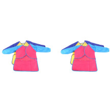 Confezione Da 4 Grembiuli per Bambini, Bambini Impermeabili con Pittura A Olio per Grembiuli Da Artista con 3 Tasche