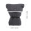 1 pair universal stroller gloves pram hand muffs winter warmer 2