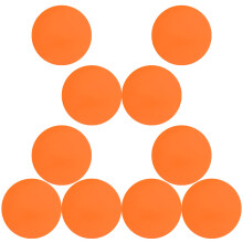 10Pcs Orange Pet Color Correction Gel Sheets for Camera Lighting Use