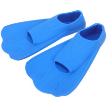 One Pair Kids Swim Fins Silicone Training Flippers For Swimming