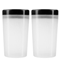 2Pcs Nail Phototherapy Pen Holder Plastic Wash Cup For Manicure