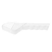 White ABS Insect Catcher Kit Handheld Fly Spider Bee Grabber Tool