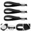 3Pièces Sangles Détachables Pour Casque Hockey Noir Durable 4