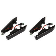 2X Car Dynamic Turn Signal LED Light Side Sequential Lamp for X5 E53 2000-2005 E36 1997 Smoked Black