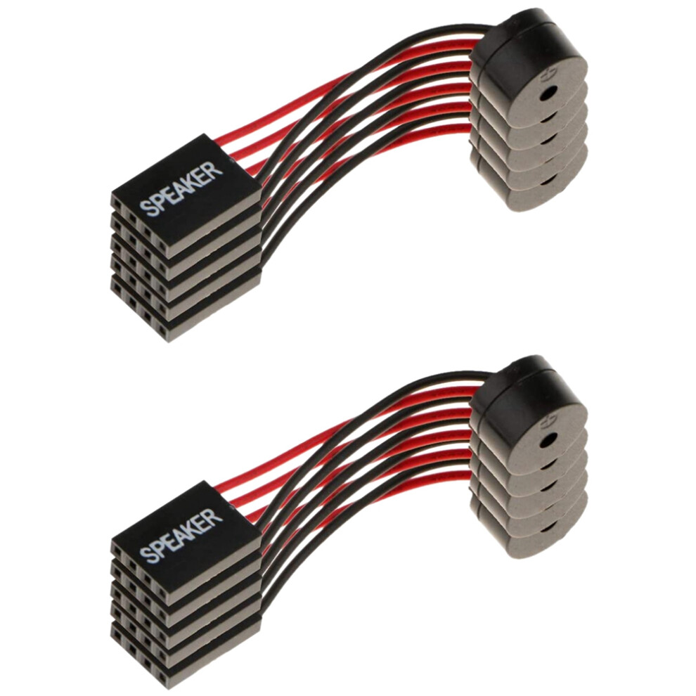 10Pcs Motherboard Speaker Buzzer Pc Computer Motherboard Internal Beep Buzzer For Computer Repair 6034215282436